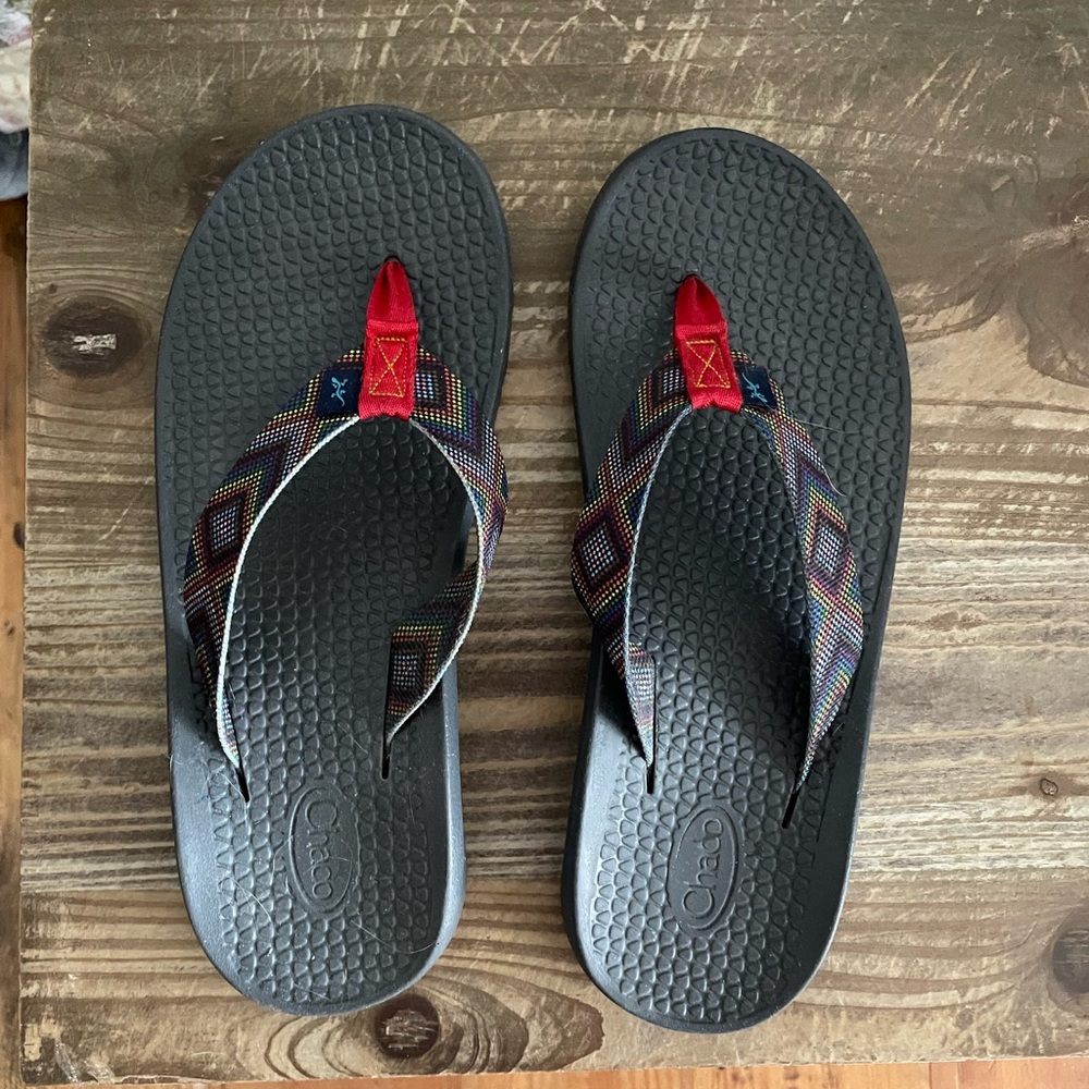Chaco Multicolor Flip Flops